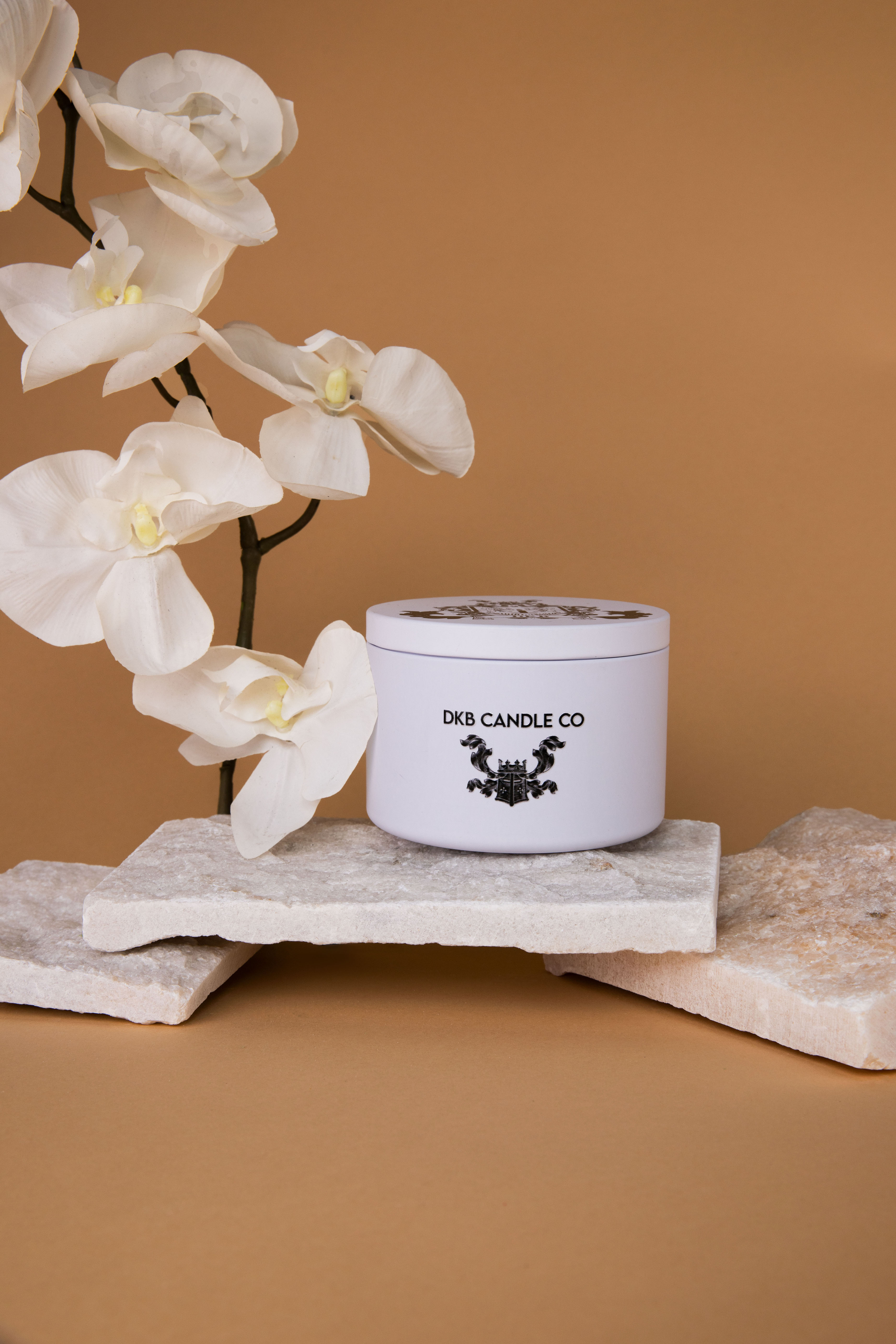 16oz Lux Tins White