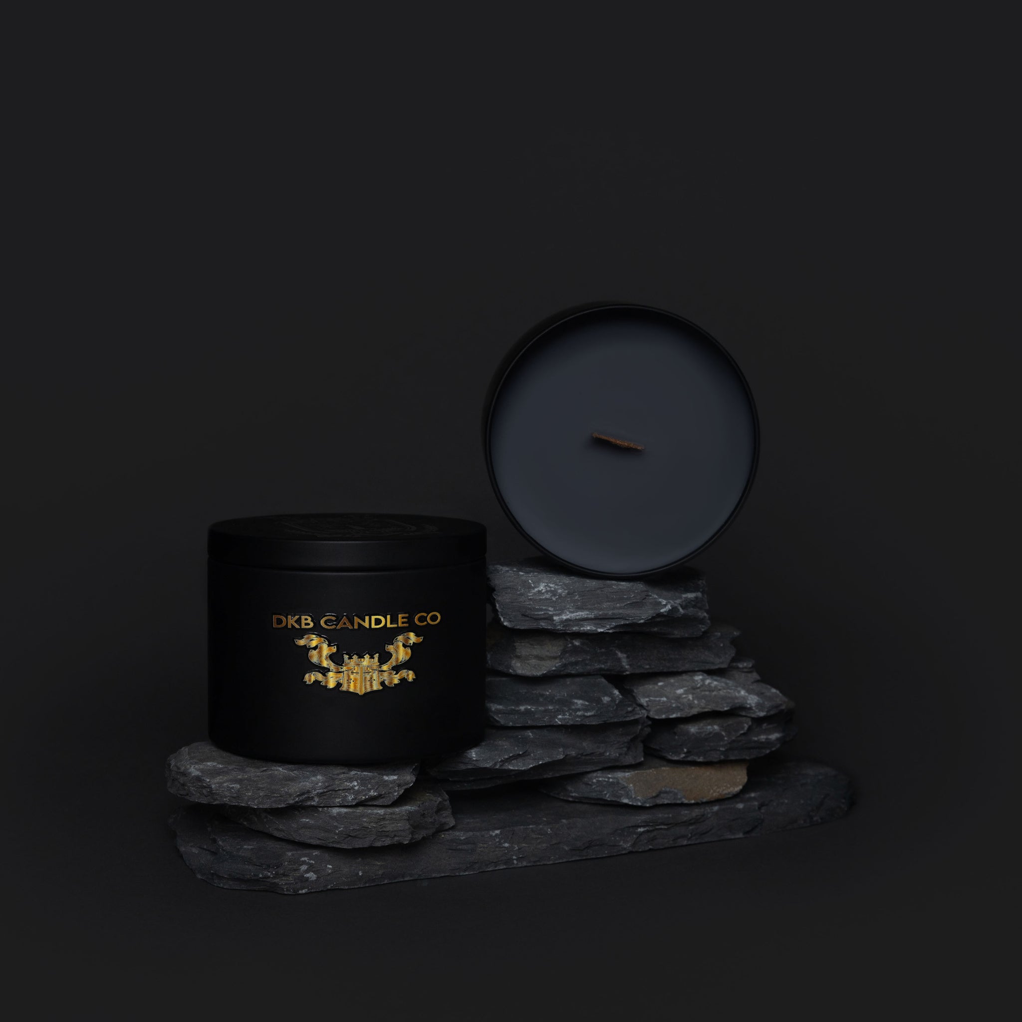 16oz Lux Tins Black